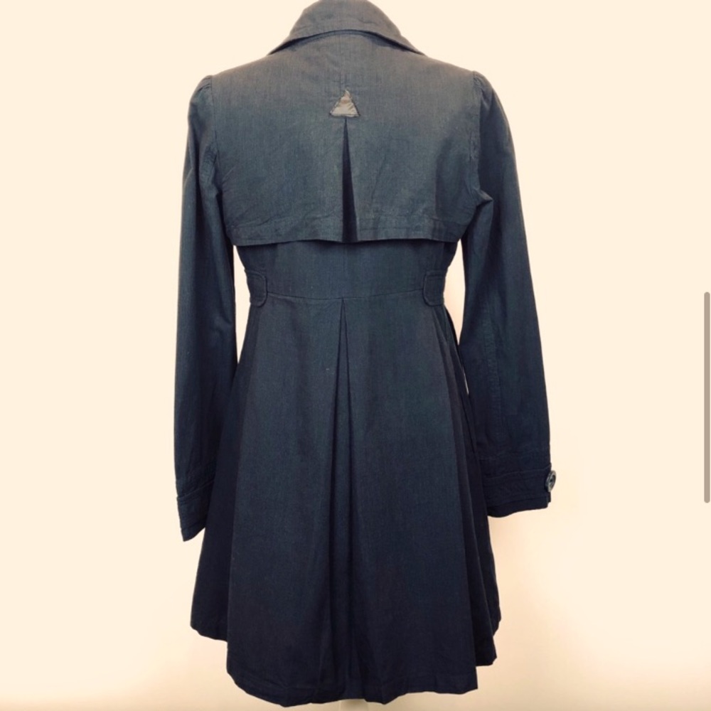Flying Tomato Fitted Trench Coat - Picture 3 of 7